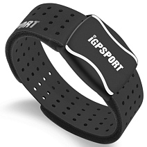 Датчик сердечного ритма iGPSPORT HR60, White Black