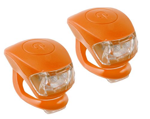 Комплект фонарей M-WAVE Cobra IV Оранжевый