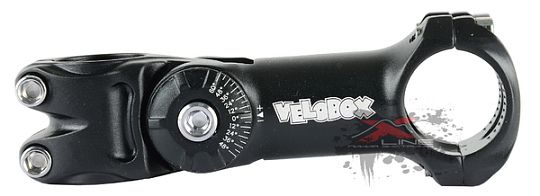 Вынос VELOBOX DRAGON 09 регулируемый 31.8х110мм, угол -48+60°
