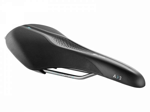 Седло SELLE ROYAL SCIENTIA A3 Athletic Large, 3D Skingel, Curva Suspension