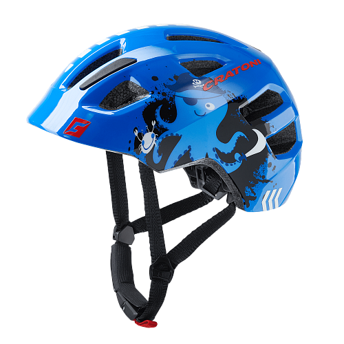 Шлем Cratoni Maxster (S-M (51-56) /111806F2/ Pirate Blue Glossy)