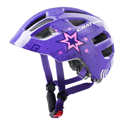 Шлем Cratoni Maxster (S-M (51-56) /111813G2/ star purple glossy)