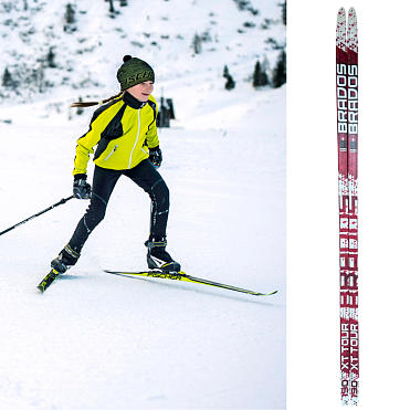 Беговые лыжи STC STEP Brados XT Tour red