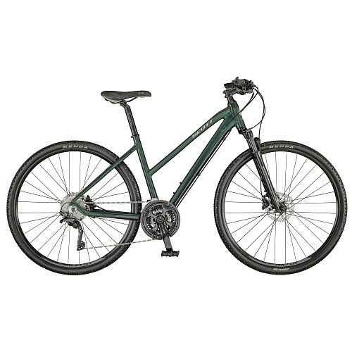 Велосипед Scott Sub Cross 10 Lady 2021 (XL Зеленый)