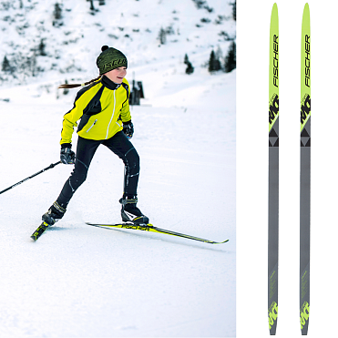 Беговые лыжи Fischer CRS Race JR