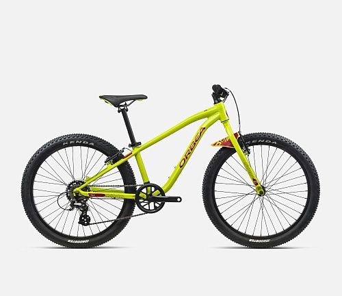 Велосипед Orbea MX 24 Dirt 2023 (One Size Зеленый/Красный)