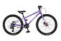 Велосипед MOON JOKER 24'' disk H 8 spd 2023 (One Size Синий/Фиолетовый)