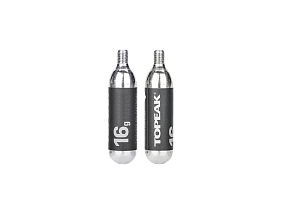 Баллончики TOPEAK CO2 25G с резьбой 2 шт + силиконовый чехол