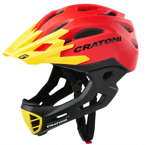 Шлем Cratoni C-Maniac (M-L (54-58) /112405H2/ Red-black-yellow matt)