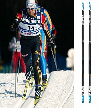 Беговые лыжи Salomon RC 8 SKIN PSP 19-20
