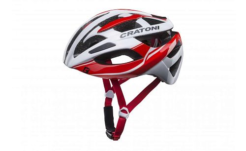 Шлем Cratoni C-Breeze (S-M (53-56) /110305D1/ white-red glossy)