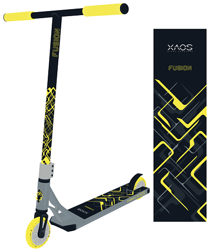 Самокат Xaos Fusion (Желтый)