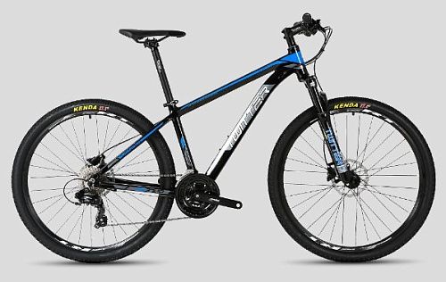Велосипед TWITTER TW3900pro 27.5" TY300-24S 2022 (17" Черный/Синий)