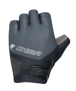 Перчатки CHIBA Gel Air без пальцев, серые