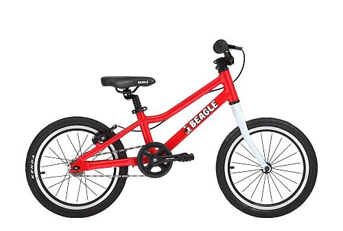 Велосипед BEAGLE 116 (One Size Красный/Белый)