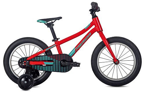 Велосипед MERIDA MATTS J.16+ 2023 (One Size Красный/Голубой)