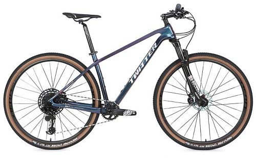 Велосипед Twitter MAX Retrospec-13S 29" 2022 (19" Синий/Черный)