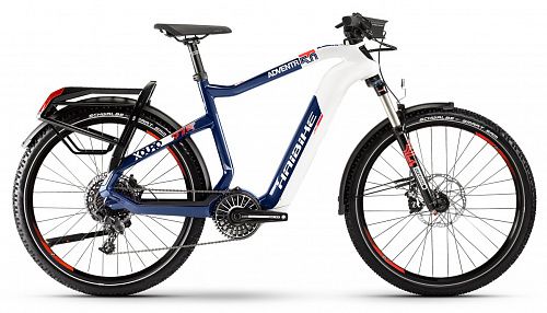 Велосипед Haibike XDURO Adventr 5.0 2020 (56см (L) Белый/Синий)