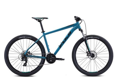 Велосипед FUJI NEVADA 27.5 1.9 D 2021 (19" Бирюзовый/Металлик)