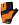 Перчатки CHIBA GEL COMFORT без пальцев, оранжевые