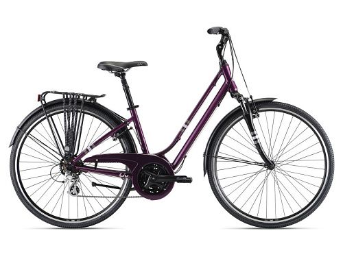 Велосипед GIANT LIV Flourish FS 2 2021 (M Фиолетовый)