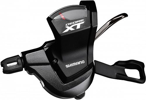 Шифтер Shimano XT M8000, 2/3х11 (2/3 скорости, левый, тросик с оплеткой)