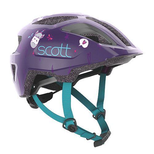 Шлем Scott Spunto Kid (One size (46-52) /6932/ Deep purple/Blue)