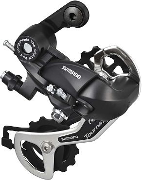 Переключатель задний Shimano Tourney TX35, 6-7 ск.