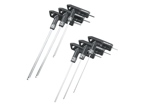 Набор шестигранников TOPEAK T-HANDLE DUOHEX WRENCH SET 2/2.5/3/4/5/6 6 TOOLS