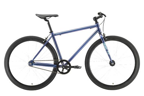 Велосипед Stark Terros 700 S 2023 (18" Фиолетовый/Бирюзовый)