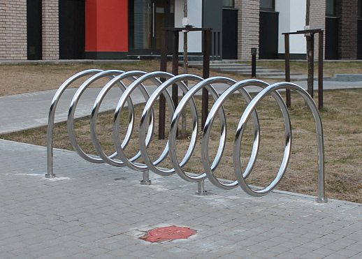 Велопарковка из нержавеющей стали Veloport Lissabon