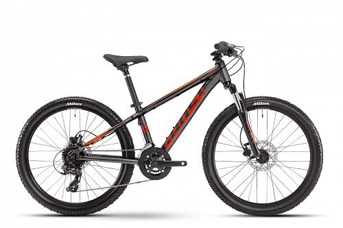 Велосипед GHOST Kato Essential 24" 2021 (One Size Серый/Красный)